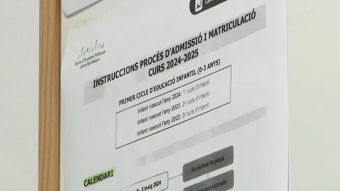 Comença la matriculació del segon cicle d’infantil, primària i educació especial