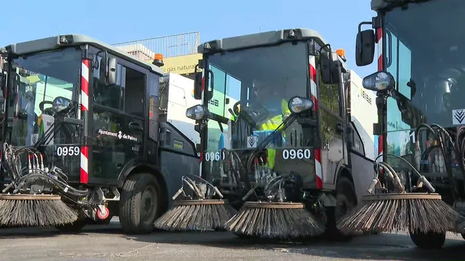 Emaya amplia la flota de vehicles per millorar la neteja