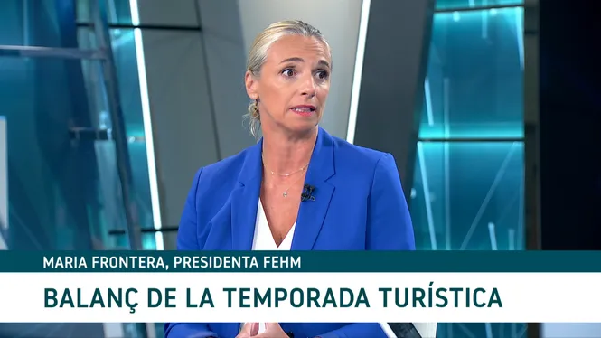 Maria Frontera, presidenta de la FEHM, demana que s’acabi amb el lloguer vacacional en plurifamiliars