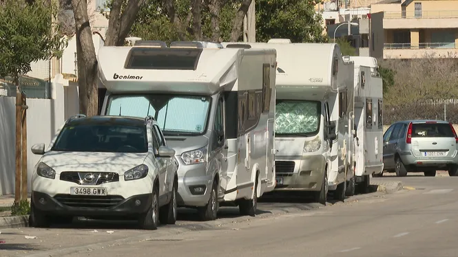 Sis de cada deu habitants de caravanes de Palma han desistit de cercar habitatge