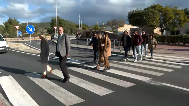 Els veïns de Puig d’en Fita i Can Ramon ja disposen d’una millor connectivitat amb el nucli urbà de Sant Eulària des Riu