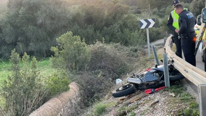 Mor el motorista del sinistre a la carretera Llucmajor-Porreres