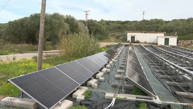 Es Migjorn Gran estalviarà 18.000 euros anuals gràcies al parc solar del pou de Son Xua