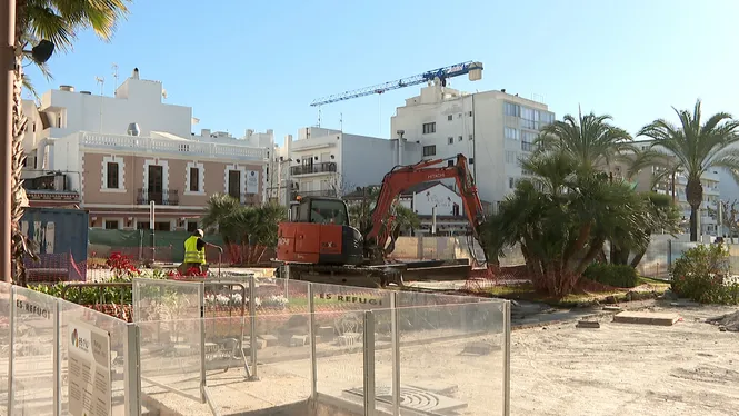 Santa Eulària torna a reformar la plaça d’Espanya 10 anys després