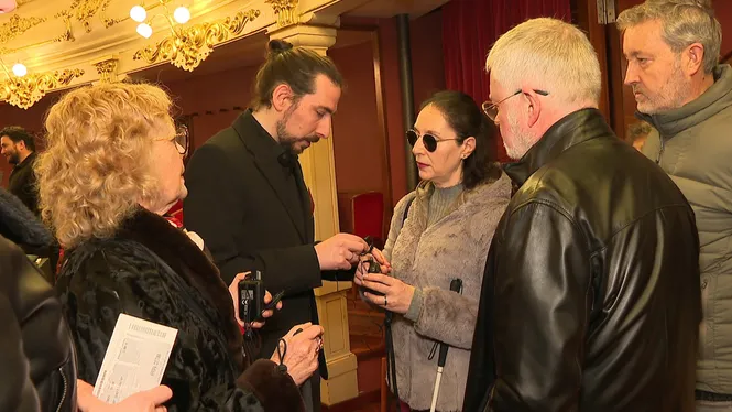 El Teatre Principal de Maó fa una funció en format accessible