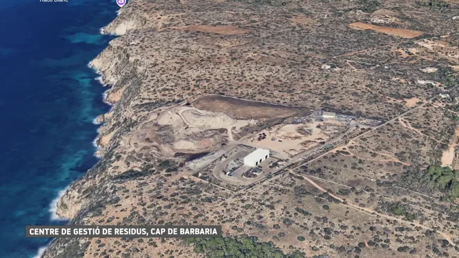 Preocupació entre el sector de la construcció de Formentera per la clausura de la muntanya de residus d’obra del Cap de Barbaria