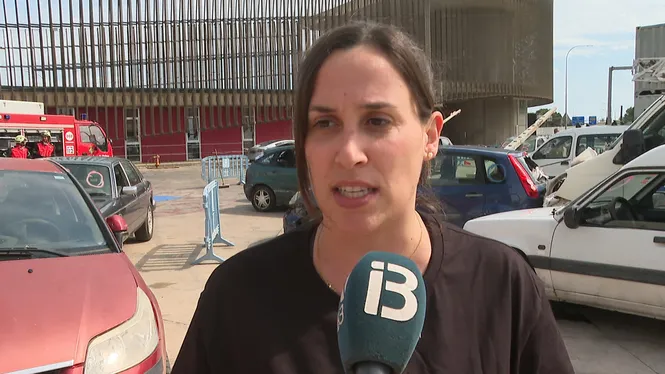 Simulacre de rescat a Palma amb infermeres i el cos de Bombers