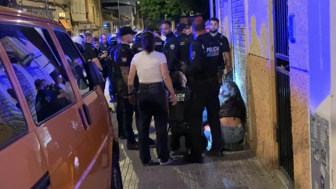 Un ferit greu durant una brega a Palma