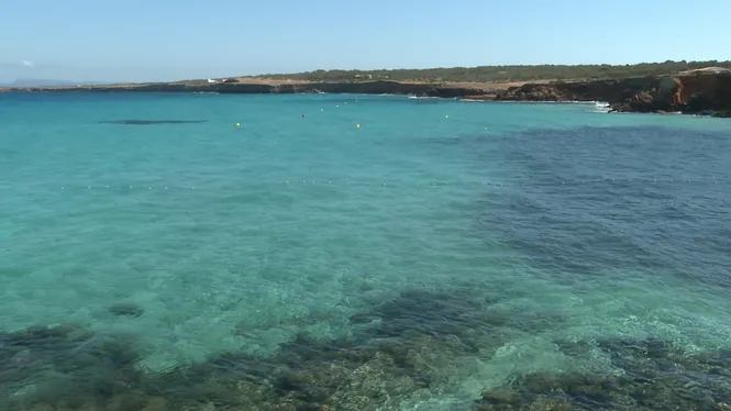 Formentera rebutja la instal·lació a Cala Saona d’un camp de boies privat