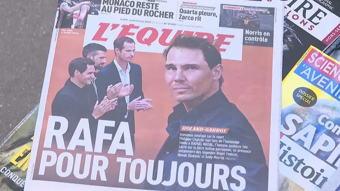 “Rafel per sempre”, els titulars l’endemà de l’emotiu homenatge