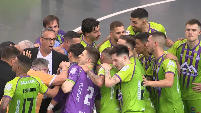 El Palma Futsal agafa avantatge en la semifinal contra el Barça (4-2)