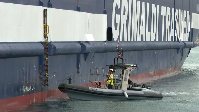 Trasmed assegura que disposaria d’un màxim de 414 places en un dels seus ferri-hotel atracat al port d’Eivissa