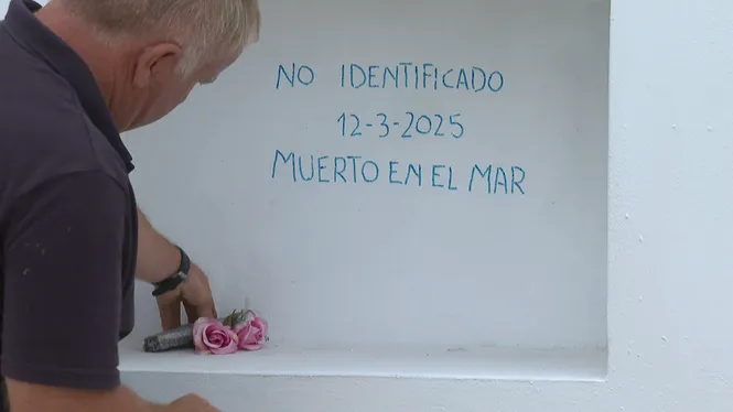 Pepín ha donat sepultura enguany a 11 migrants: “Mort a la mar; no identificat”