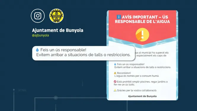 Fornalutx i Bunyola demanen contenció en el consum d’aigua