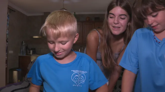Un dia amb Nazar i la seva família mallorquina