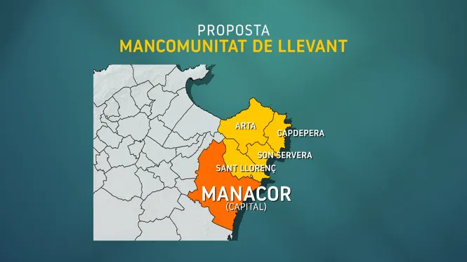 Cinc ajuntaments del Llevant de Mallorca estudien mancomunar-se