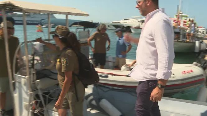 Operació conjunta per vigilar els xàrters i fondejos il·legals a Talamanca