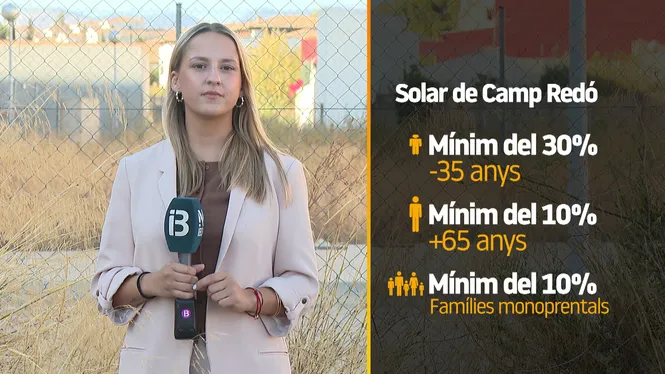160 habitatges a preu limitat a Palma i l’IBI serà assumit íntegrament per l’empresa adjudicatària