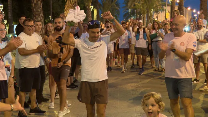 Tòfol Castanyer completa la fita: 336 quilòmetres per visibilitzar el càncer infantil