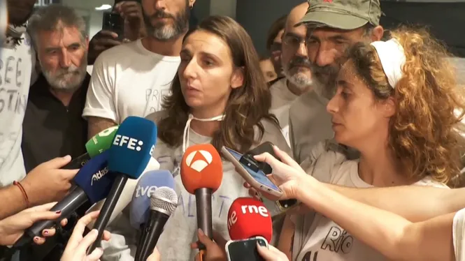 La mallorquina Reyes Rigo és l’única espanyola de la flotilla que continua detinguda a Israel