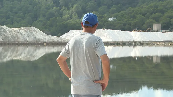 Les salines d’Eivissa han perdut unes 11.000 tones de sal pels aiguats