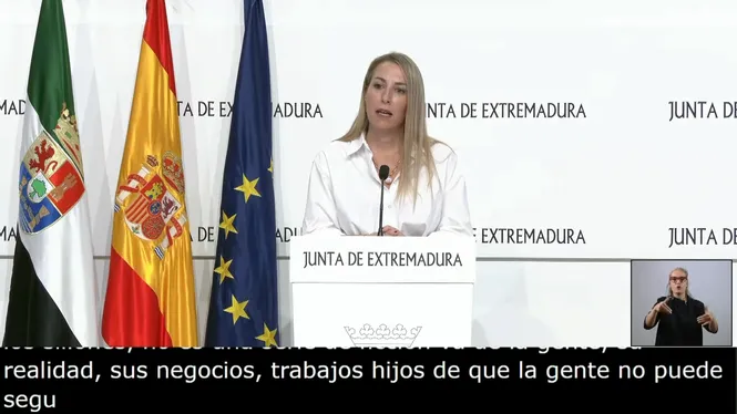 La presidenta d’Extremadura convoca eleccions anticipades davant el bloqueig per aprovar els pressuposts