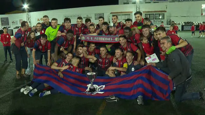 El Ferreries guanya la final de Copa de Divisió d’Honor contra l’Sporting de Maó (2-0)