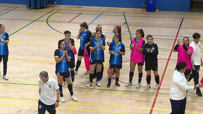 L’Atlètic Mercadal perd l’opció de puntuar contra el Mioño al darrer minut (1-4)