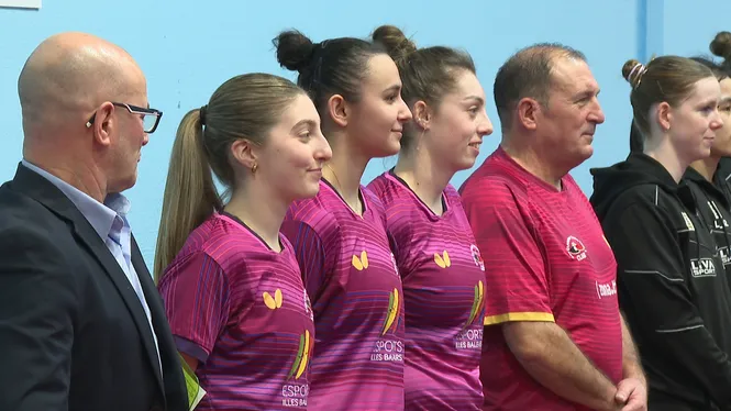 El somni europeu del Son Cladera Tennis Taula continua viu