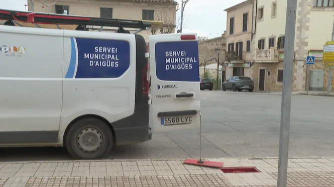 Acabada la primera fase per segmentar la canalització d’aigua potable a la Colònia de Sant Jordi