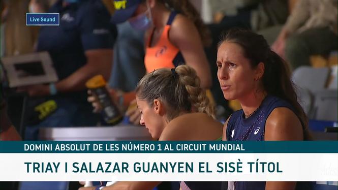Gemma Triay i Alejandra Salazar, tercer títol consecutiu i reforçades en el número 1 del món