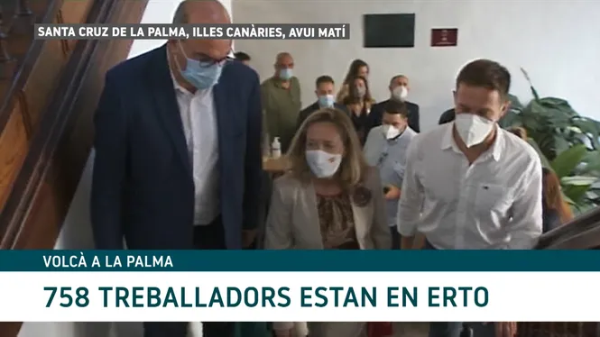 Els afectats pel volcà de La Palma rebran 6 milions i mig d’euros