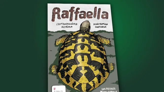 Descobrim el còmic ‘Raffaella, l’extraordinària història d’una tortuga confinada’