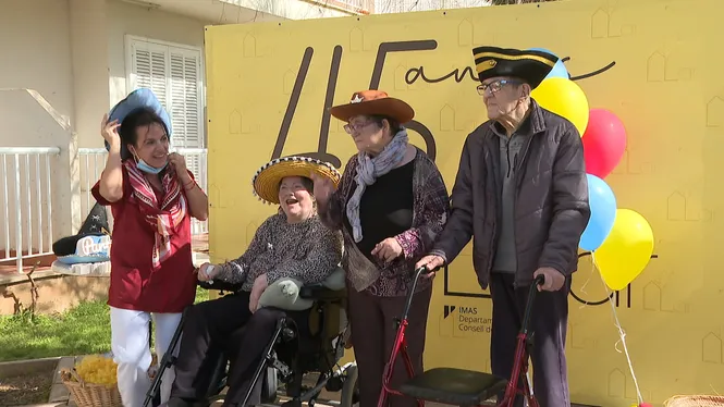 La Llar d’Ancians de Palma celebra el 45è aniversari amb una diada per als usuaris i familiars