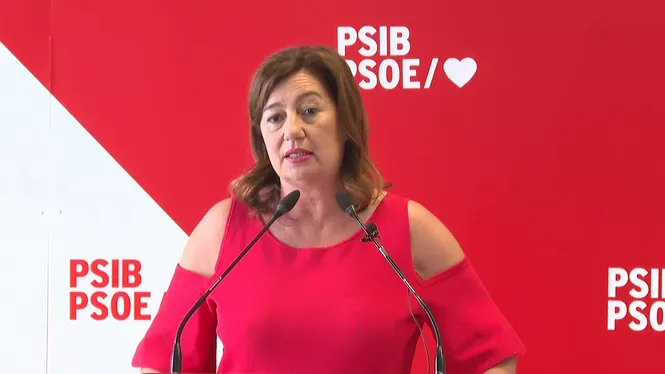 Francina Armengol serà la cap de llista del PSOE al Congrés per Balears
