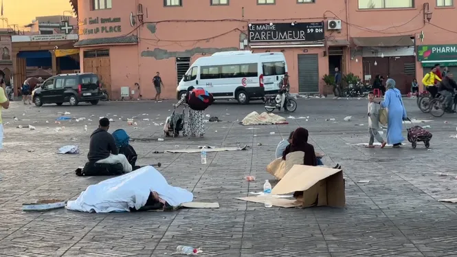Els illencs que són al Marroc asseguren que han viscut un gran ensurt, però no han patit danys