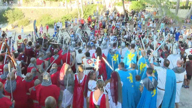 Santa Ponça celebra la batalla de moros i cristians