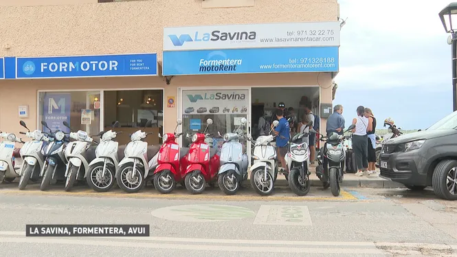 Dues empreses de Formentera lloguen vehicles sense autorització del formentera.eco