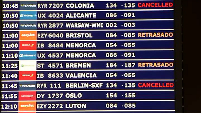 Comencen a arribar els mallorquins afectats per les cancel·lacions de vols a Alemanya
