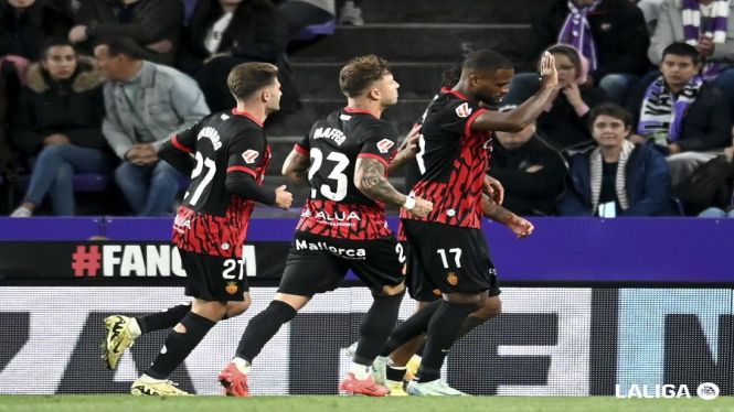 1-2. Larin y Valery permeten al Mallorca dormir en posicions Champions