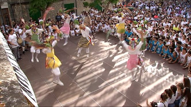 Els cossiers de Montuïri ballen per primera vegada a les festes de Sant Bartomeu