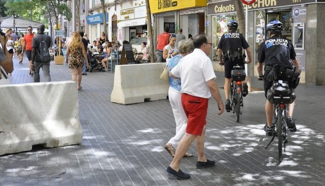 Palma després dels atemptats de Barcelona: dol, condemna i més policia