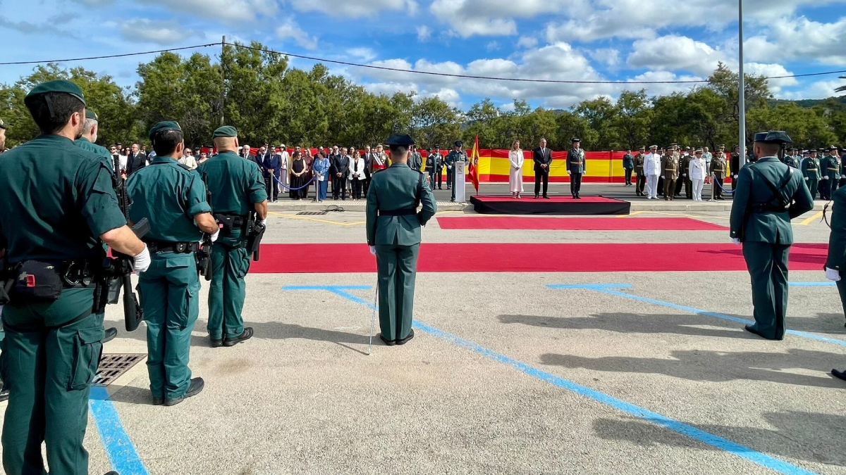 La Guàrdia Civil celebra el dia de la Mare de Déu del Pilar a Andratx