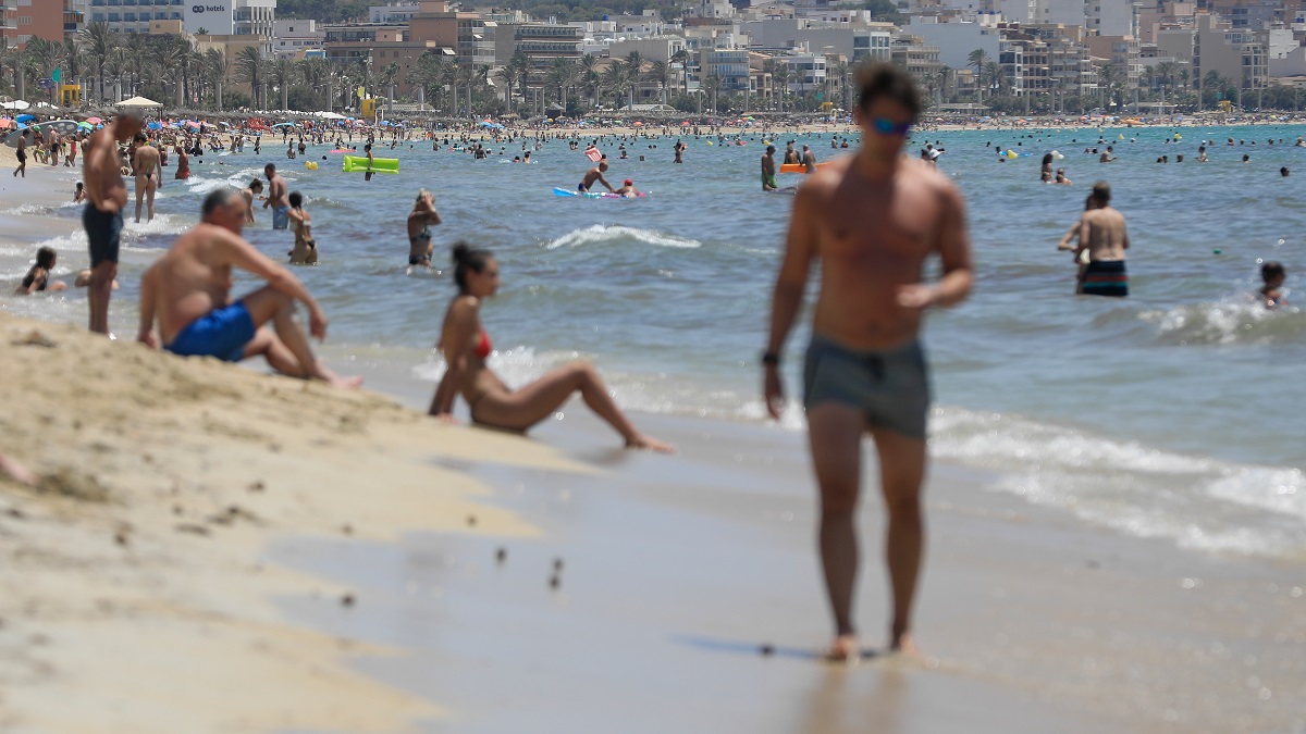 Enguany més de 13,7 milions de turistes han visitat les Balears fins a l’agost, un 4,6 %25 més que el 2023