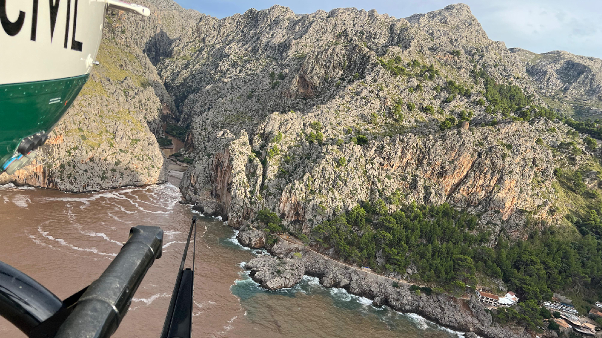 Una dona de 26 anys morta i un home desaparegut pel temporal al torrent de Pareis