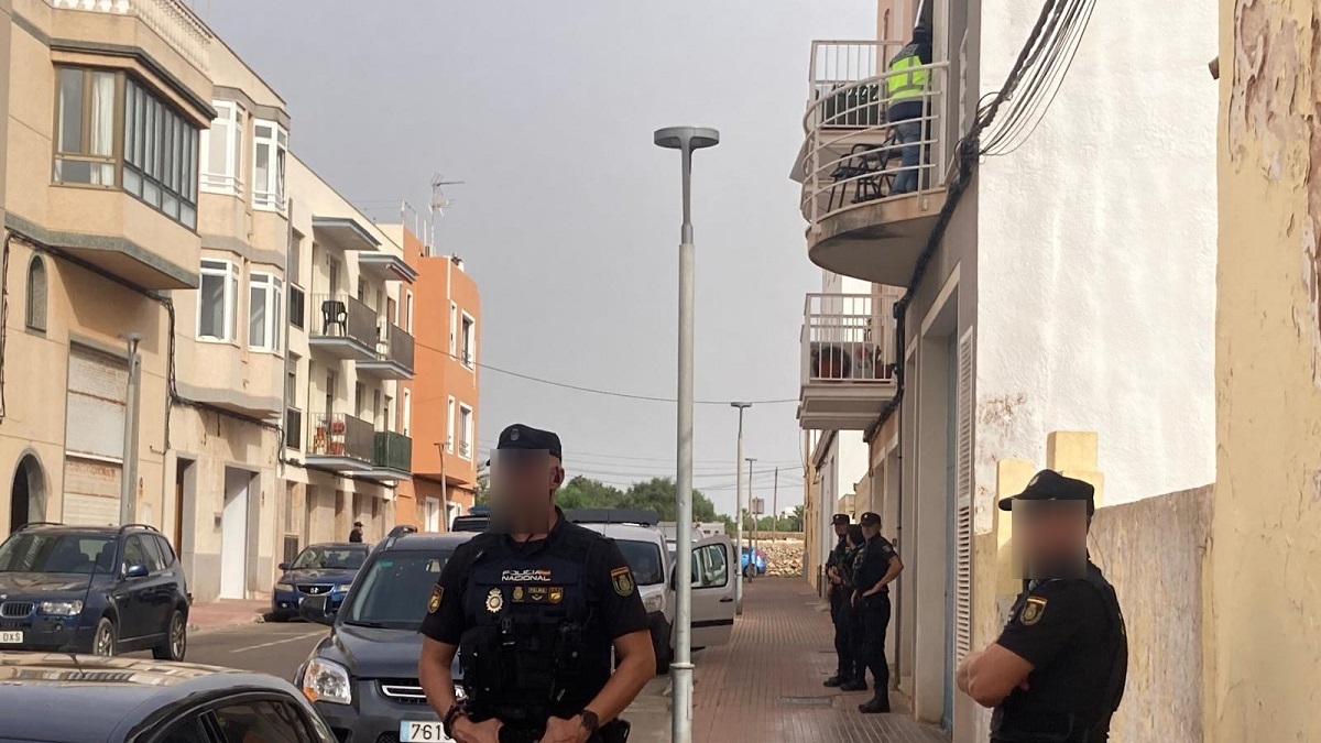 Macrooperatiu policial contra el tràfic de drogues en l’àmbit estatal amb escorcolls a Ciutadella