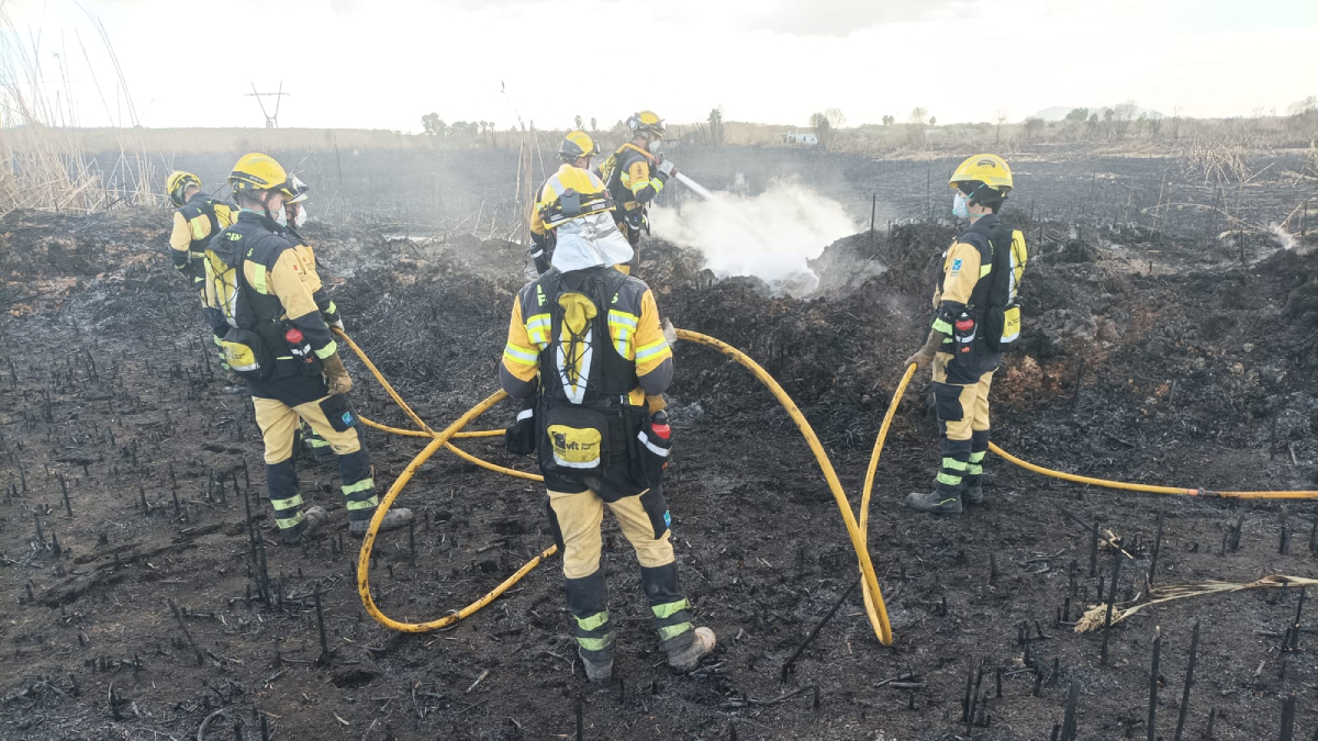 Extingit l’incendi de s’Albufera després de cremar 109 hectàrees