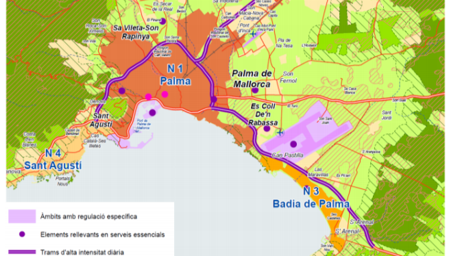 El Consell de Mallorca reserva per a Palma les grans superfícies de més de 30.000 m²