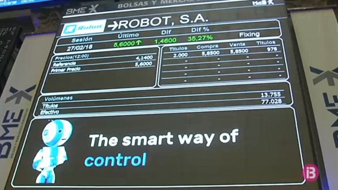 Robot+s%E2%80%99estrena+a+la+borsa+amb+una+revaloritzaci%C3%B3+del+41%2525