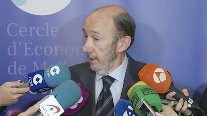 Rubalcaba: “No hi haurà un president de Catalunya que visqui a Brussel·les”